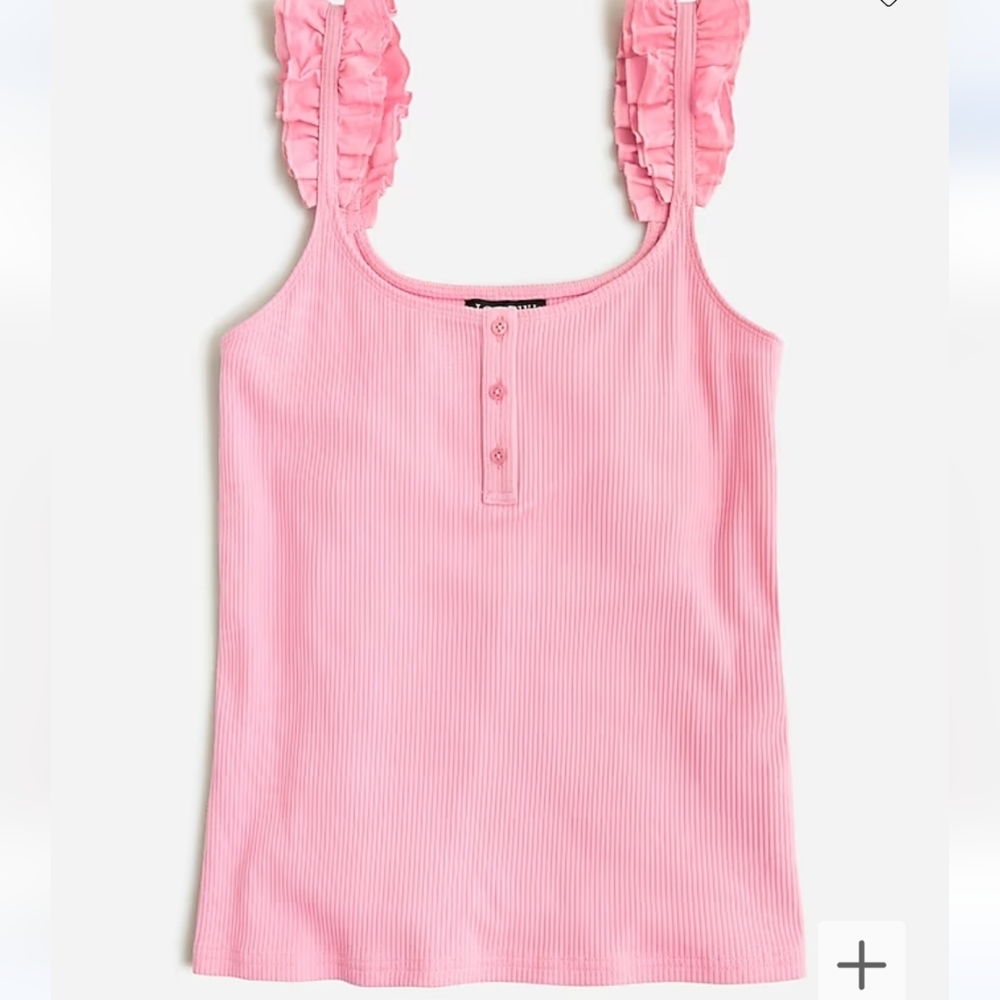 J. Crew Rib Tank Top - Picture 1 of 4